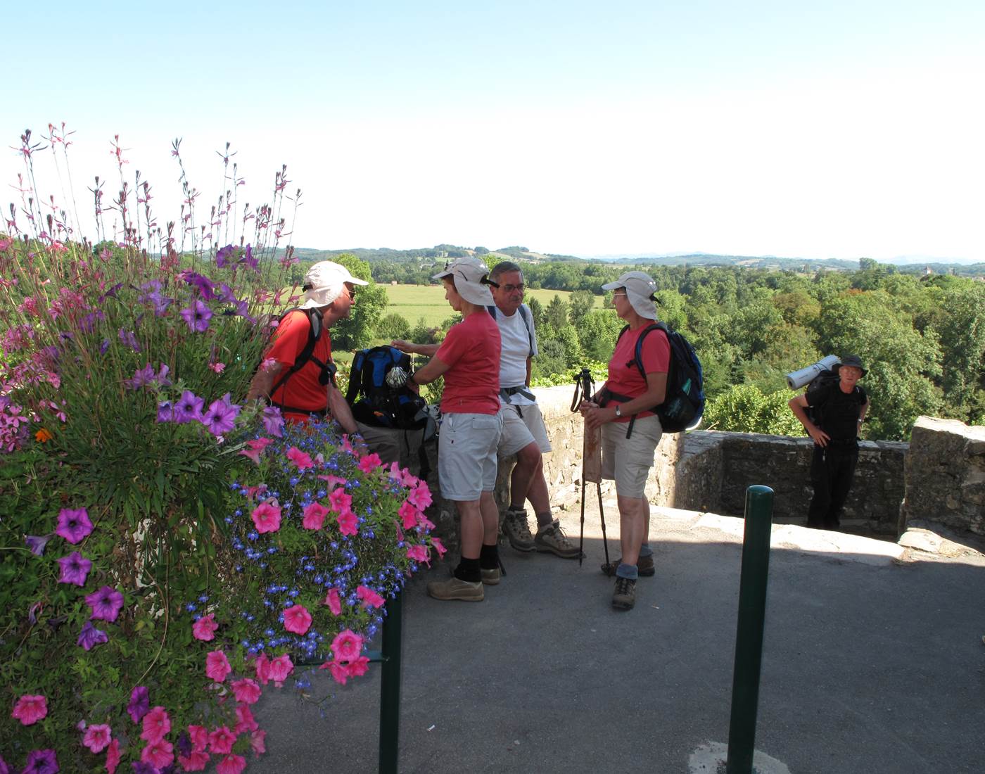 Randonneurs ou pèlerins