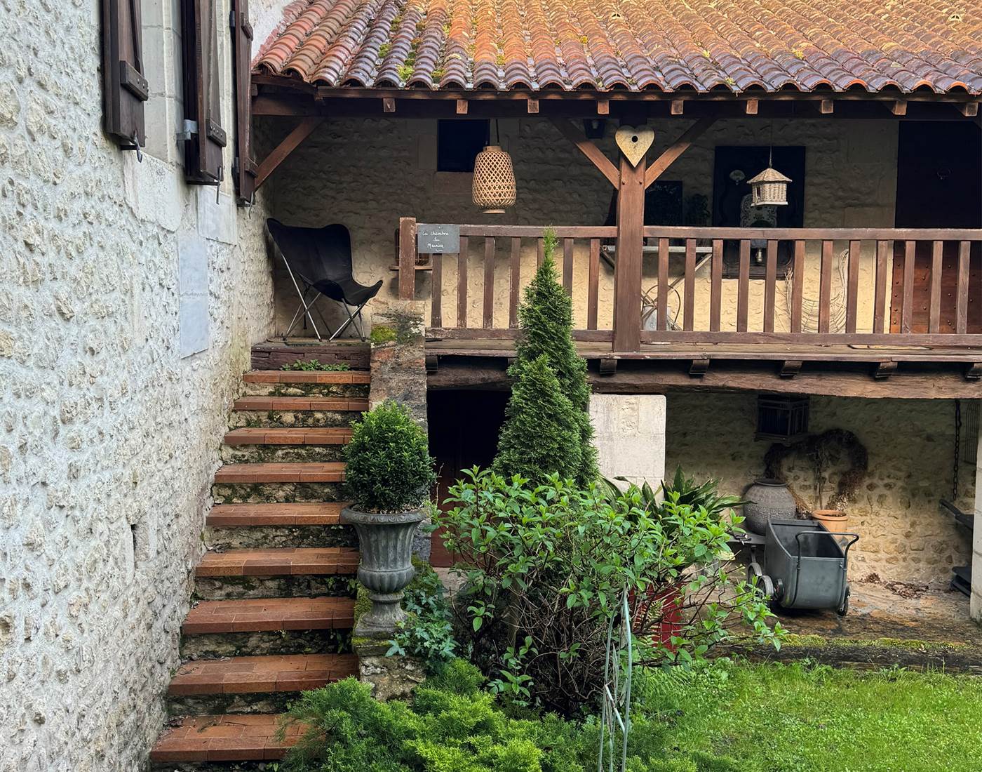 Entrée de la chambre "le Meunier"