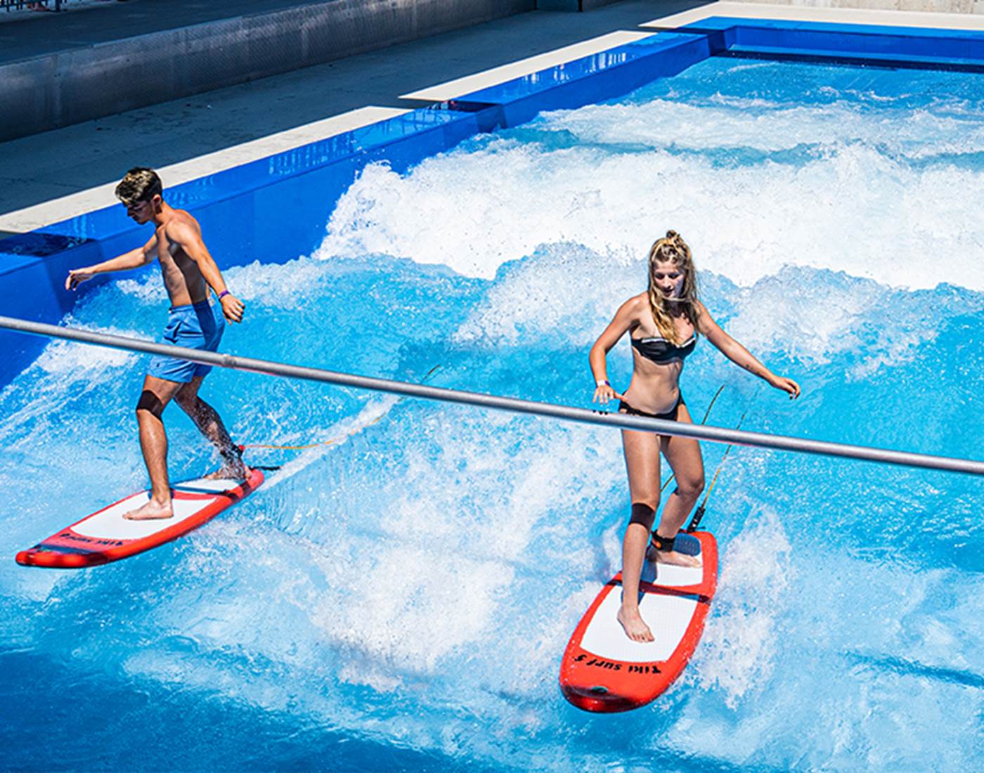 Parc Aquatique avec hôtel