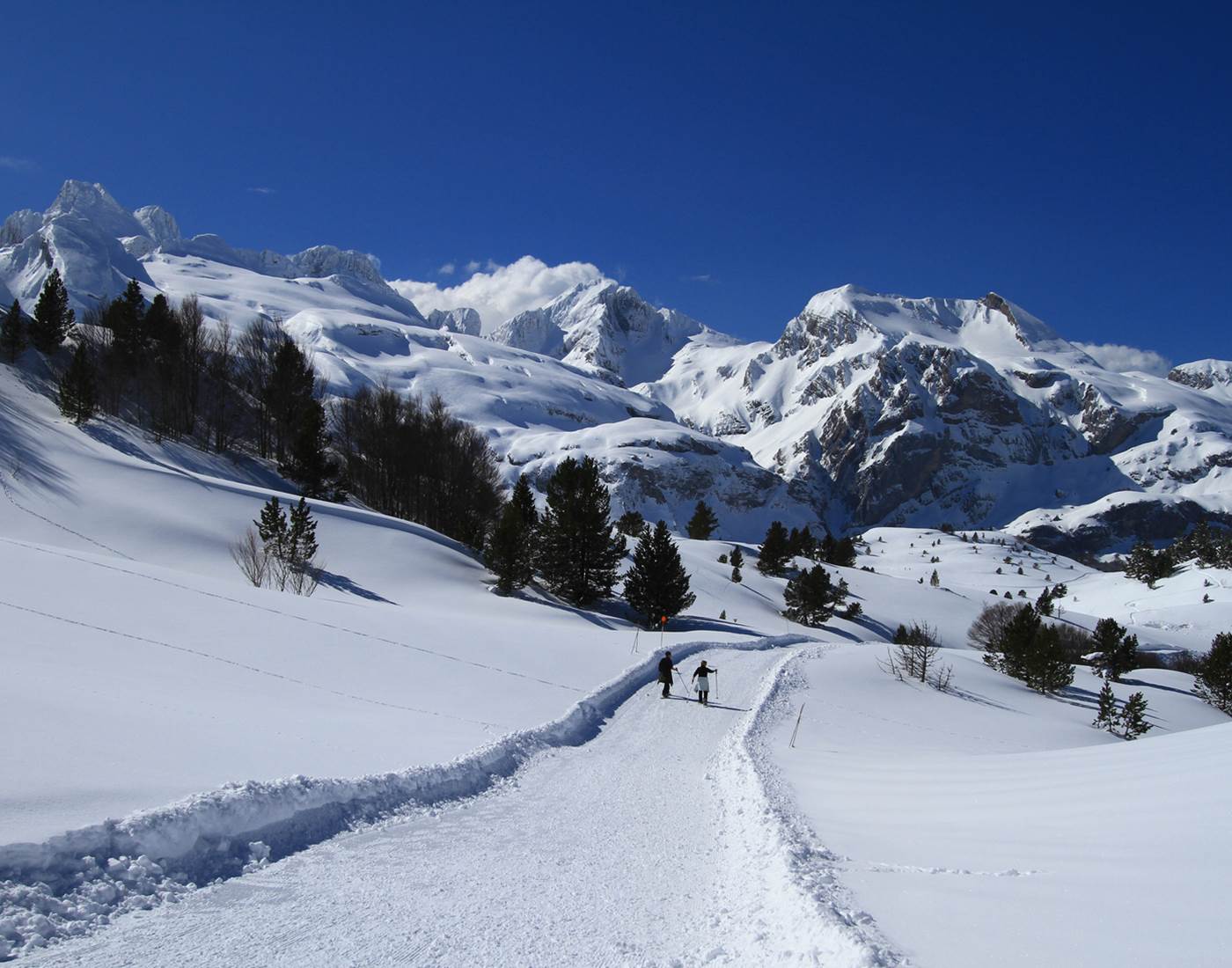 ski dans les Pyrénées