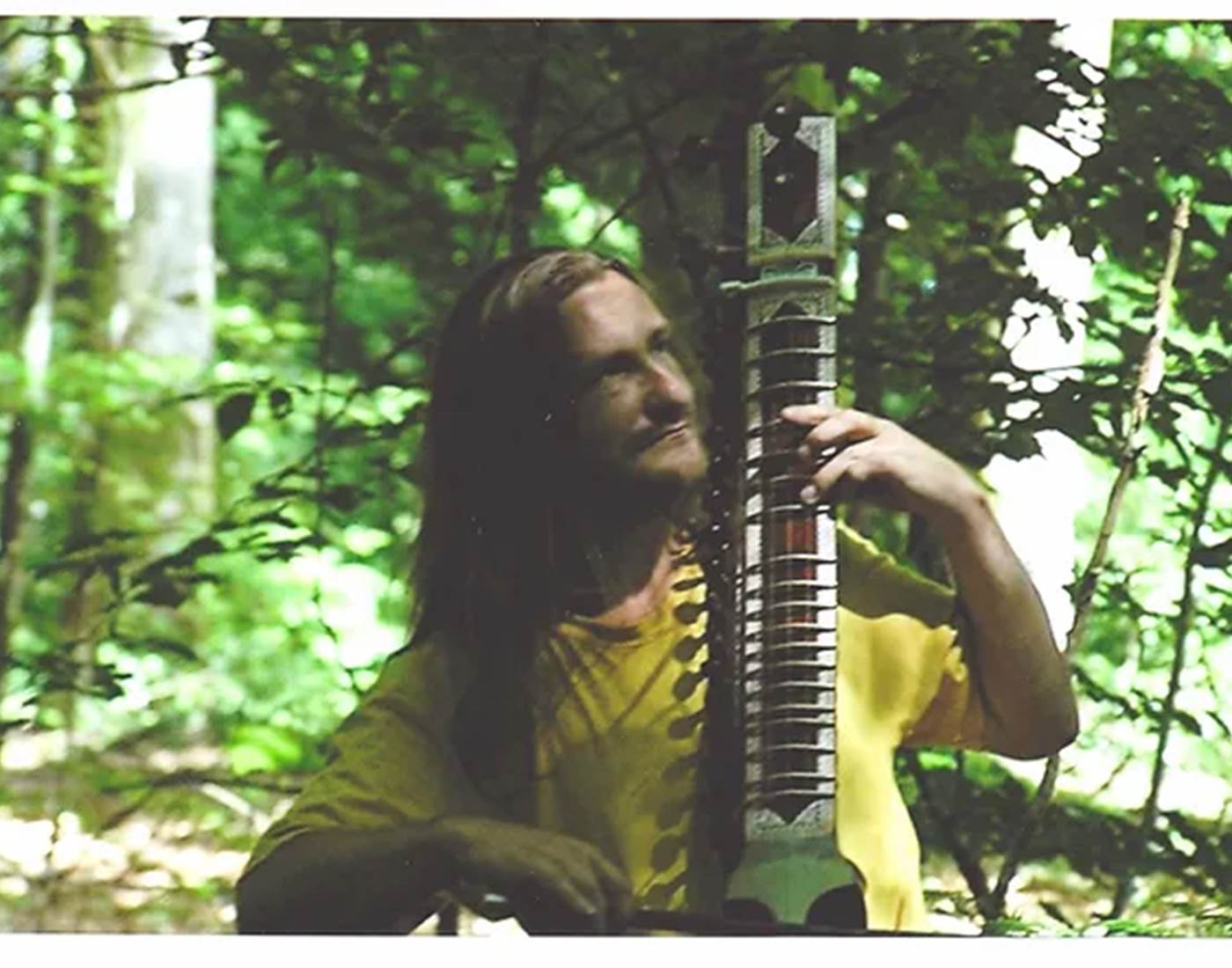 Jan Vanek et son esraj hindou