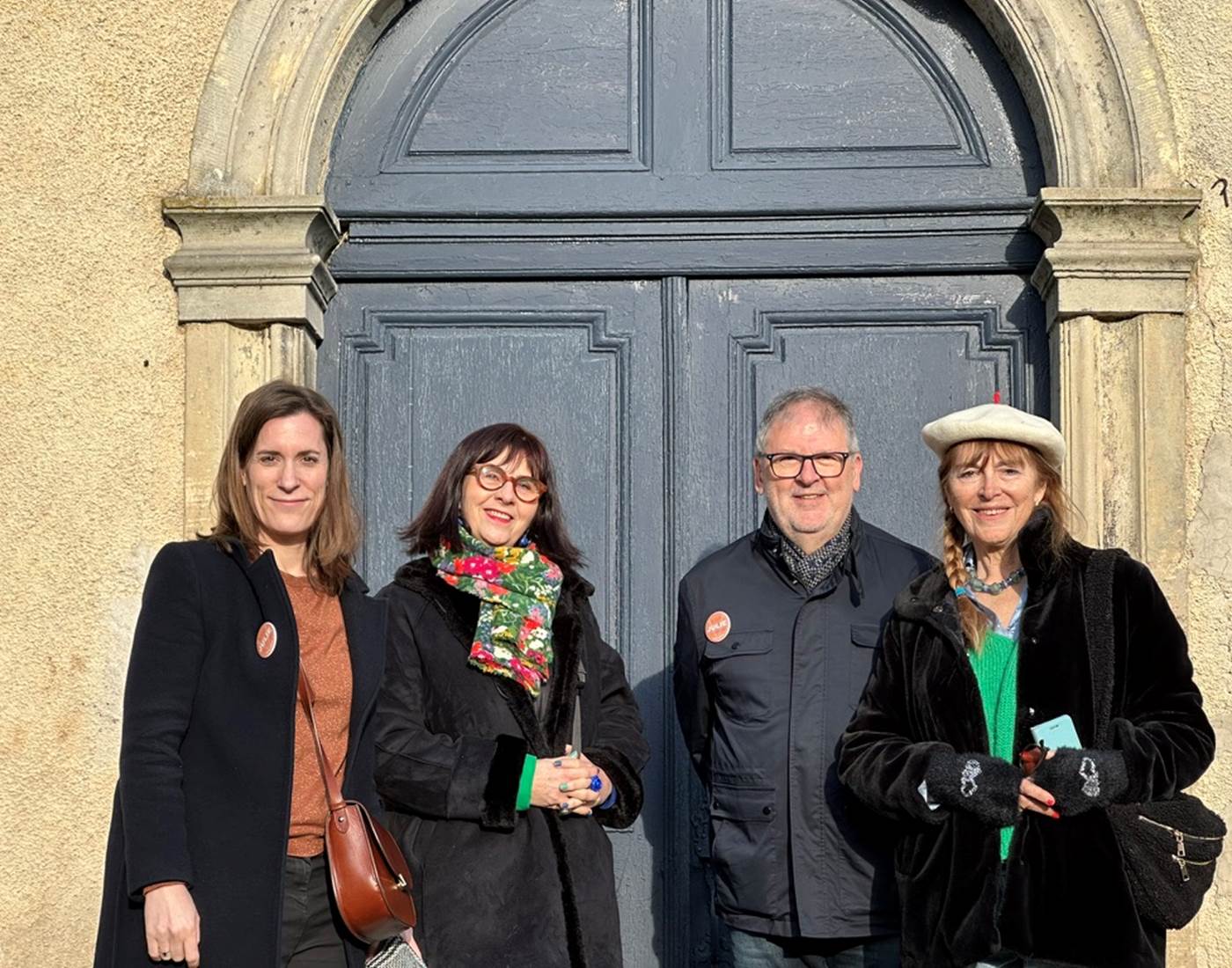 Hélène Parisot, Sabine Lesur, Eric Scherrer et Alixe Sylvestre