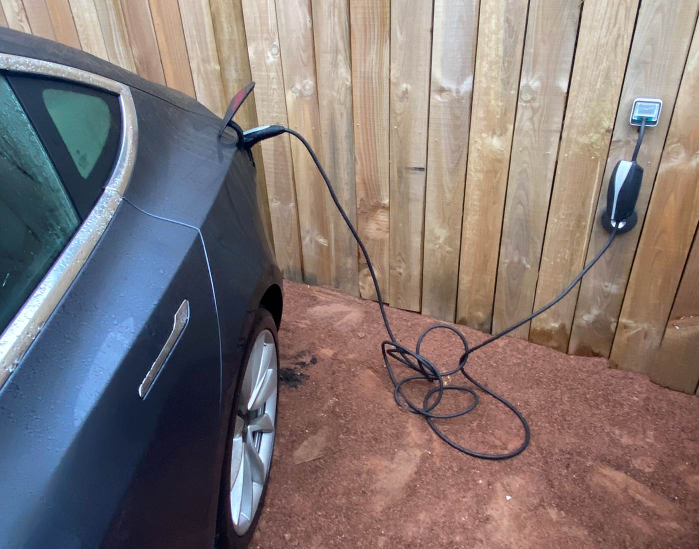 borne de recharge électrique