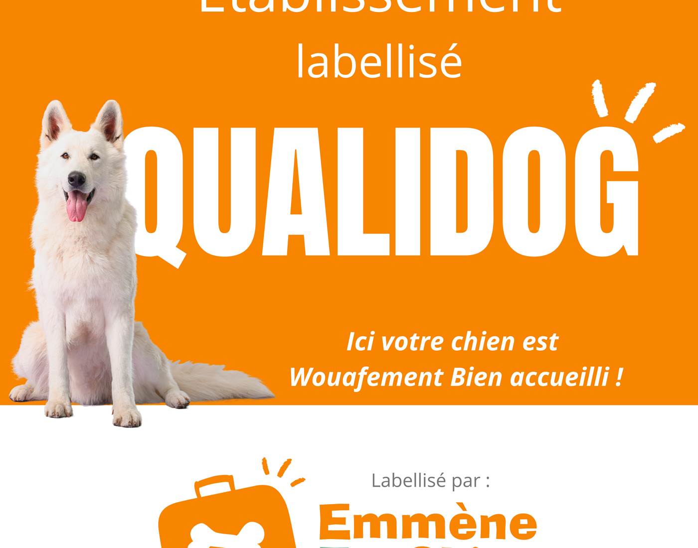 Label Qualidog acquis en 2025