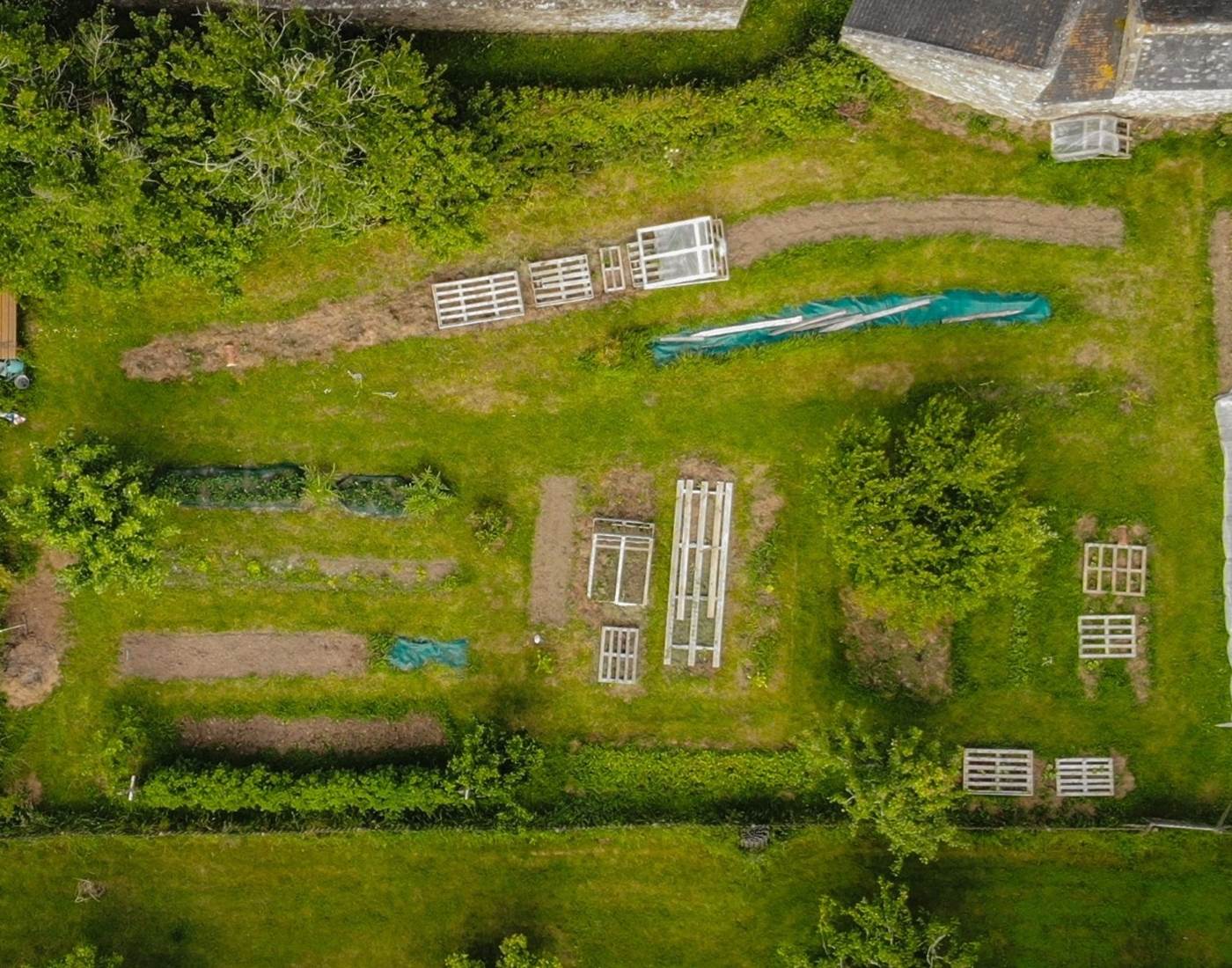 Le potager du quartier d"hiver
