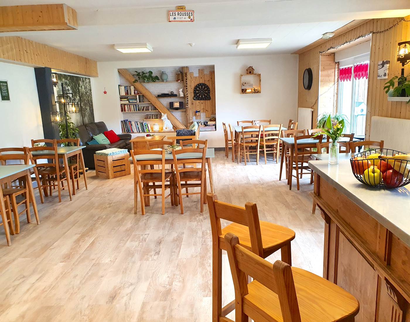 une salle commune où se retrouver en famille ou entre amis