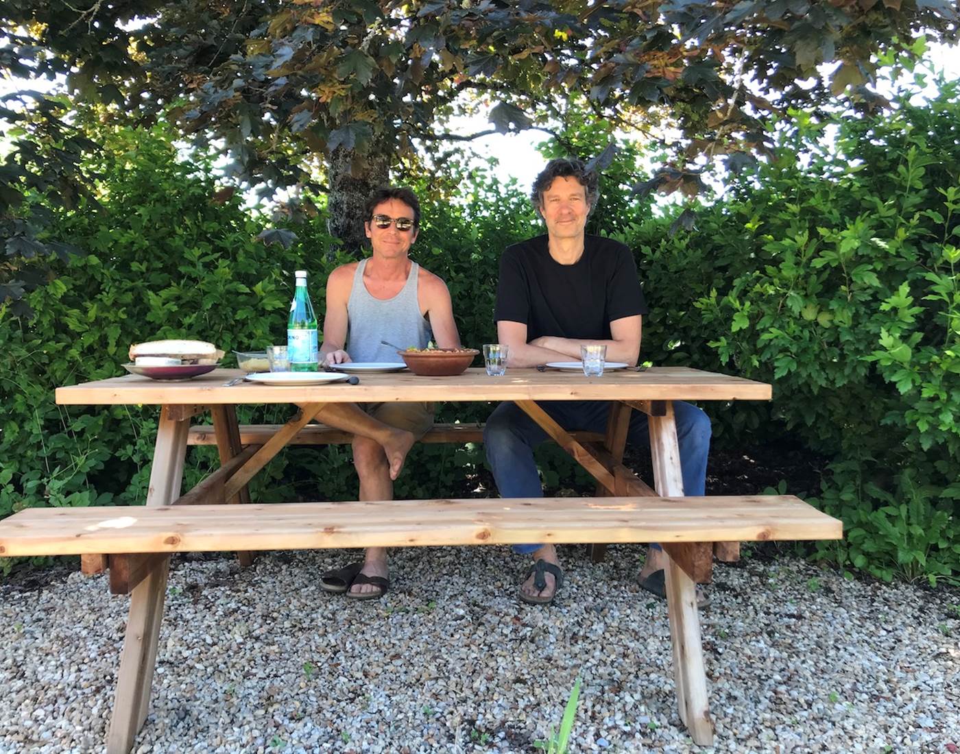 les propriétaires: Franck et François