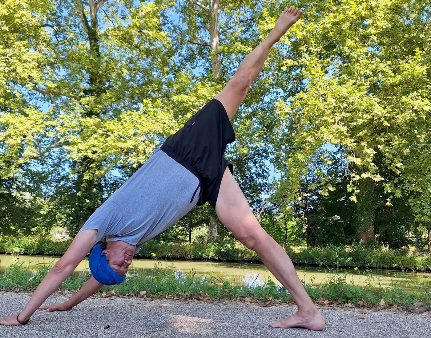 le yoga à la campage