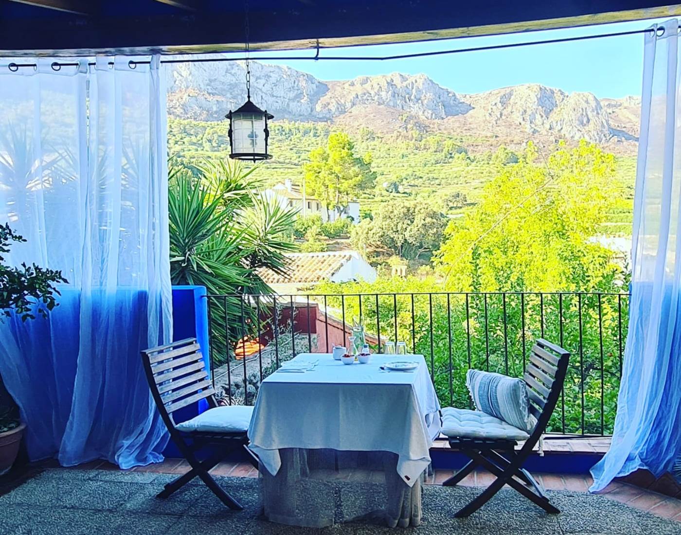 Vista desde el patio