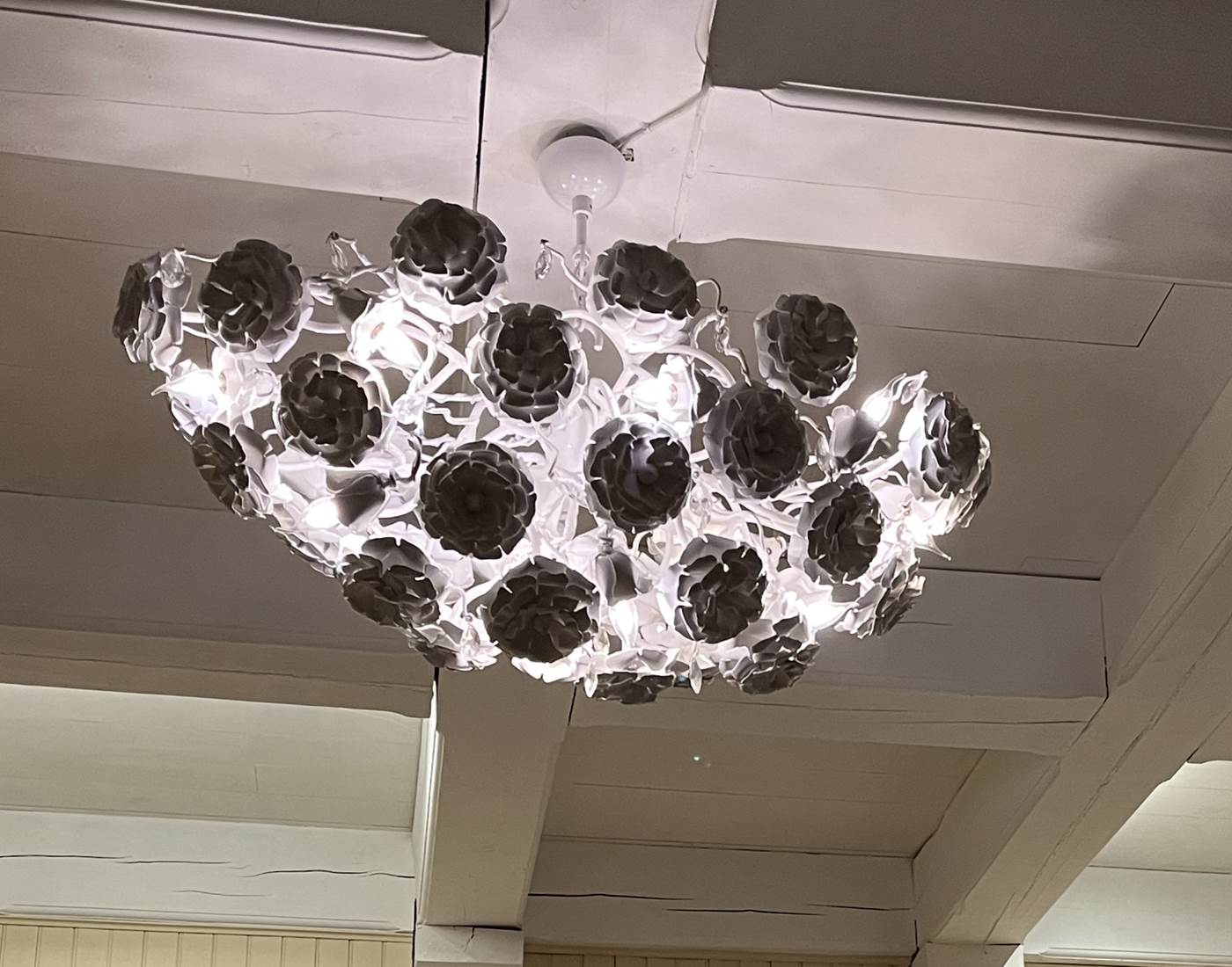 Le bouquet de camélias blanches