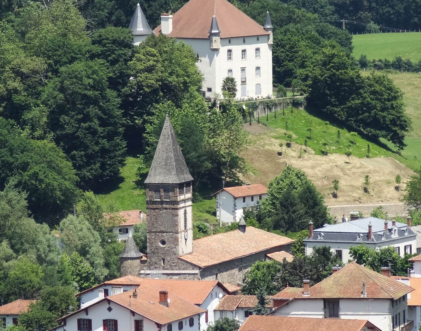 Visite_Baigorry chateau Etxauz et église