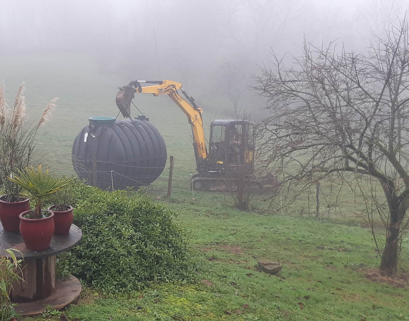 Gros travaux à la Maison des Etoiles