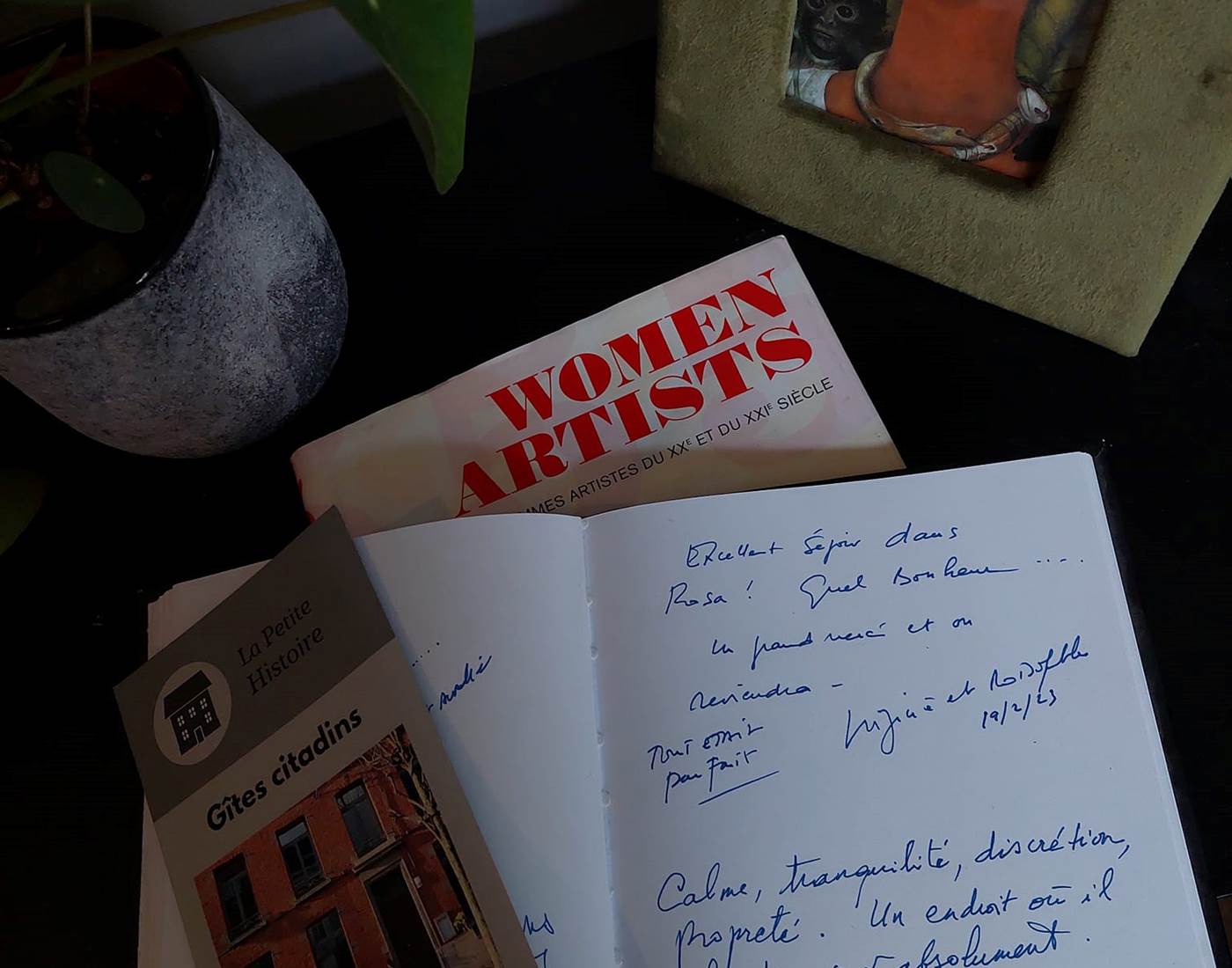 Photo livre d'or Accueil