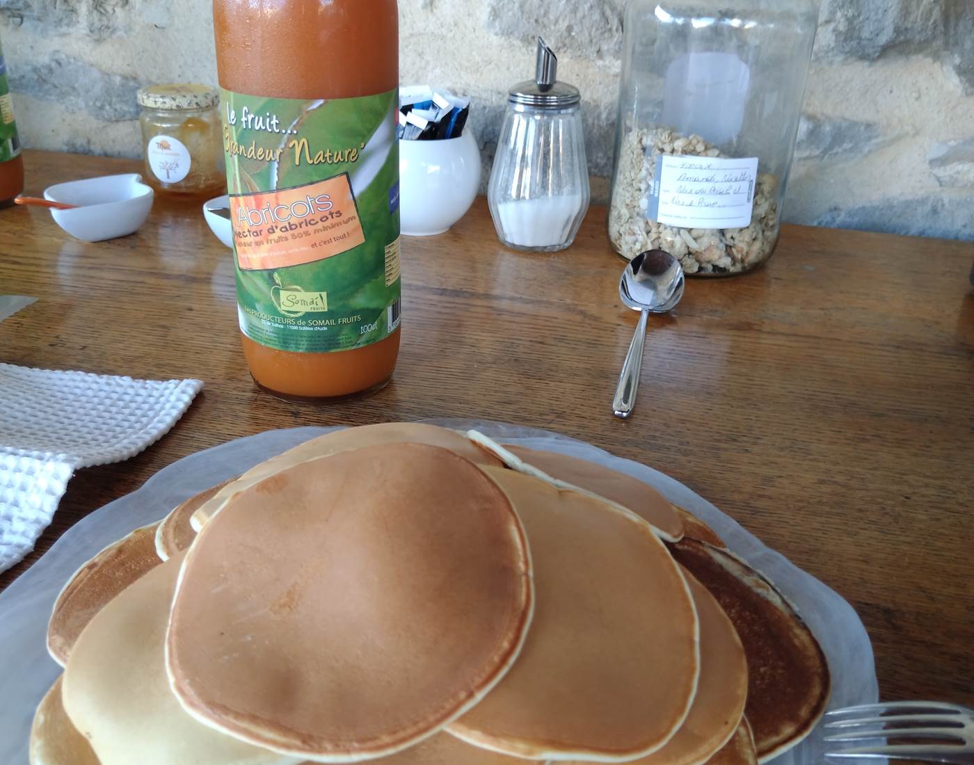 Des petits déjeuners locaux et fait maison