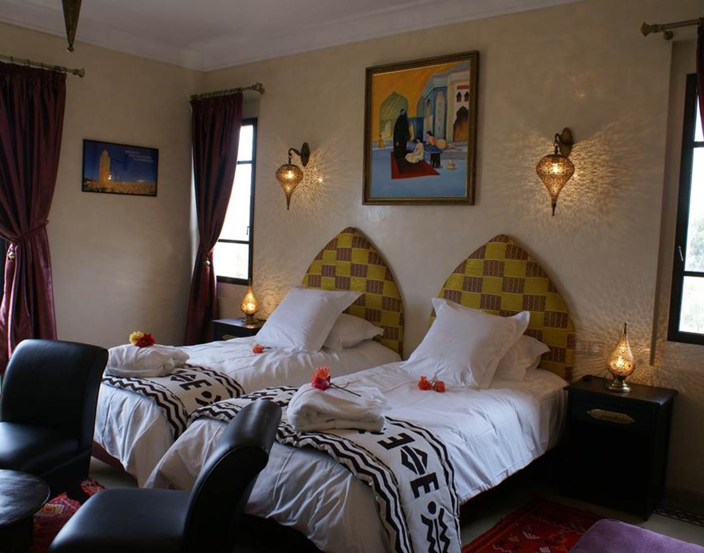 Chambre d’hôte Safran de la Kasbah Aalma d'Or à Marrakech