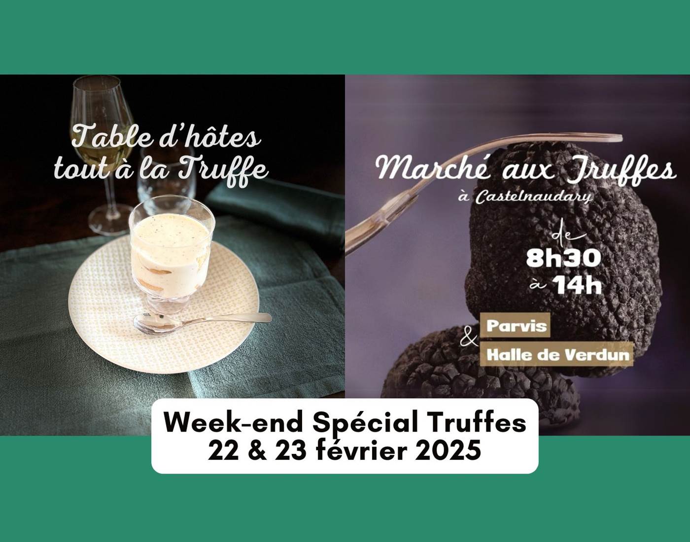 Week-end Special truffes