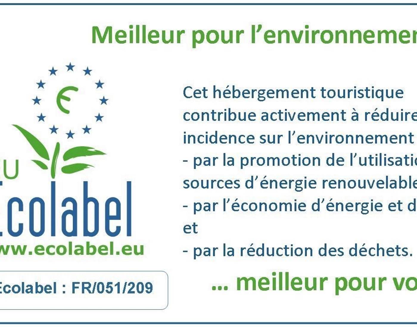 La Petite Couronne : ecolabel européen