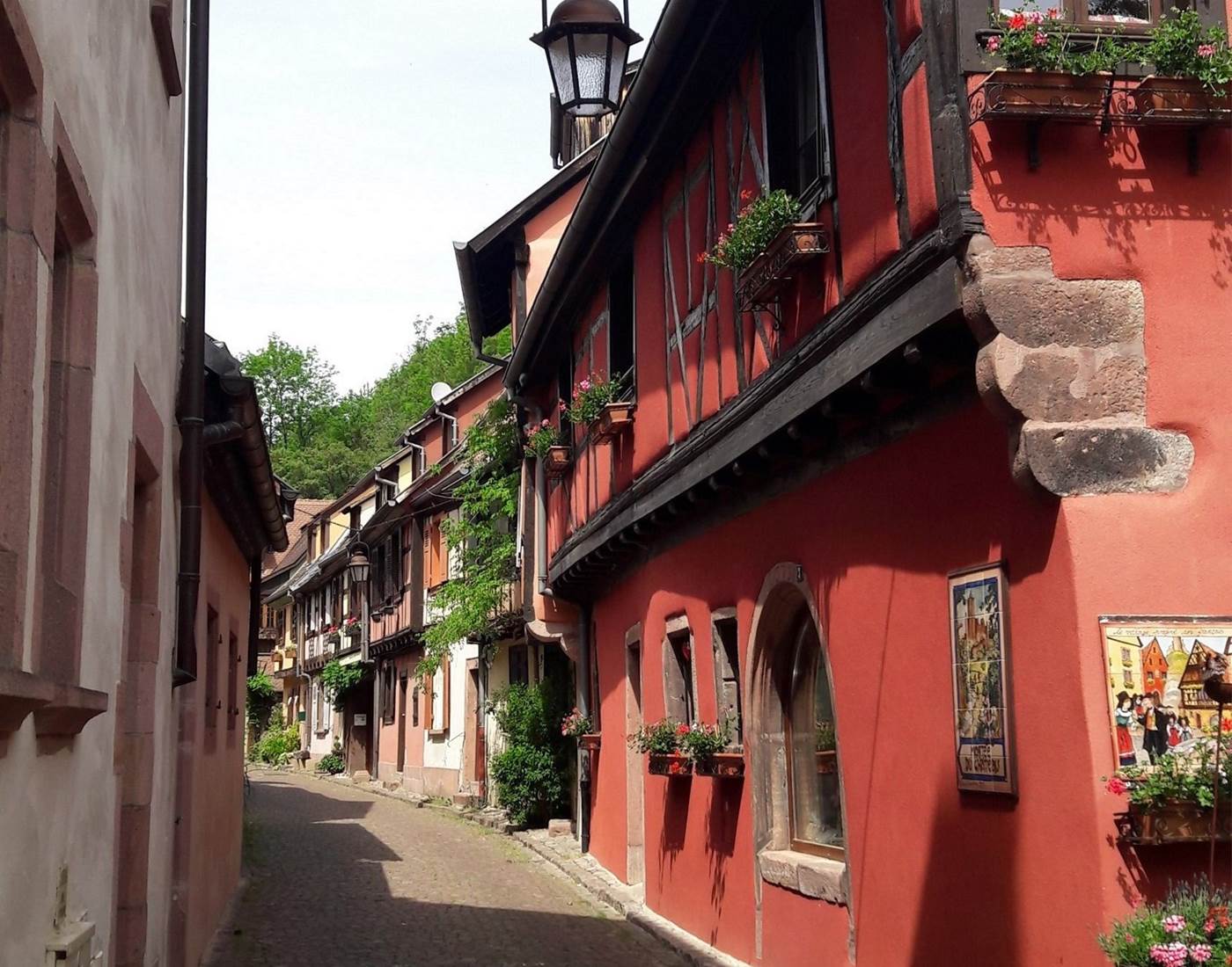 Une jolie petite ruelle de Kaysersberg