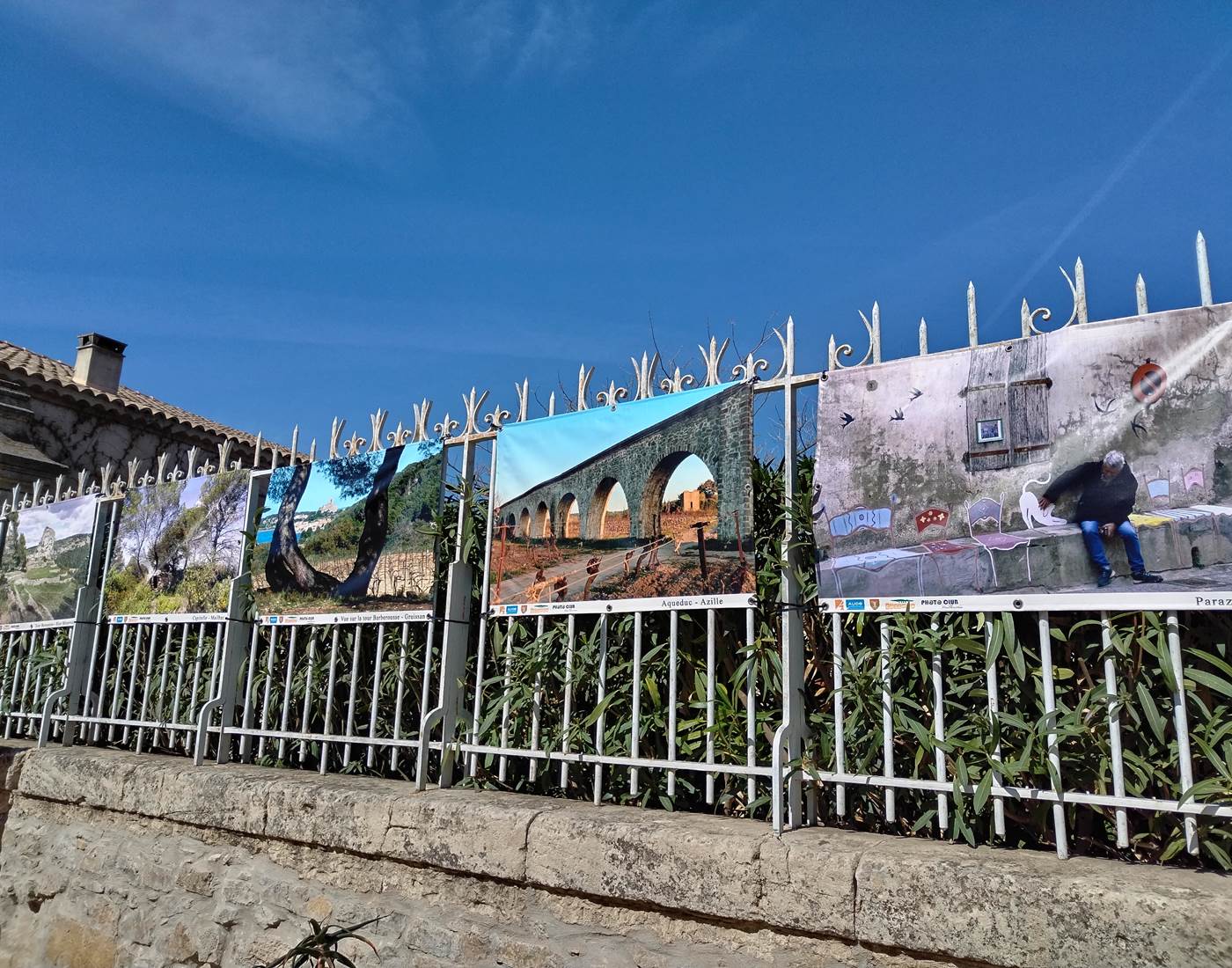 Exposition photos au sein de notre petit village de Mailhac