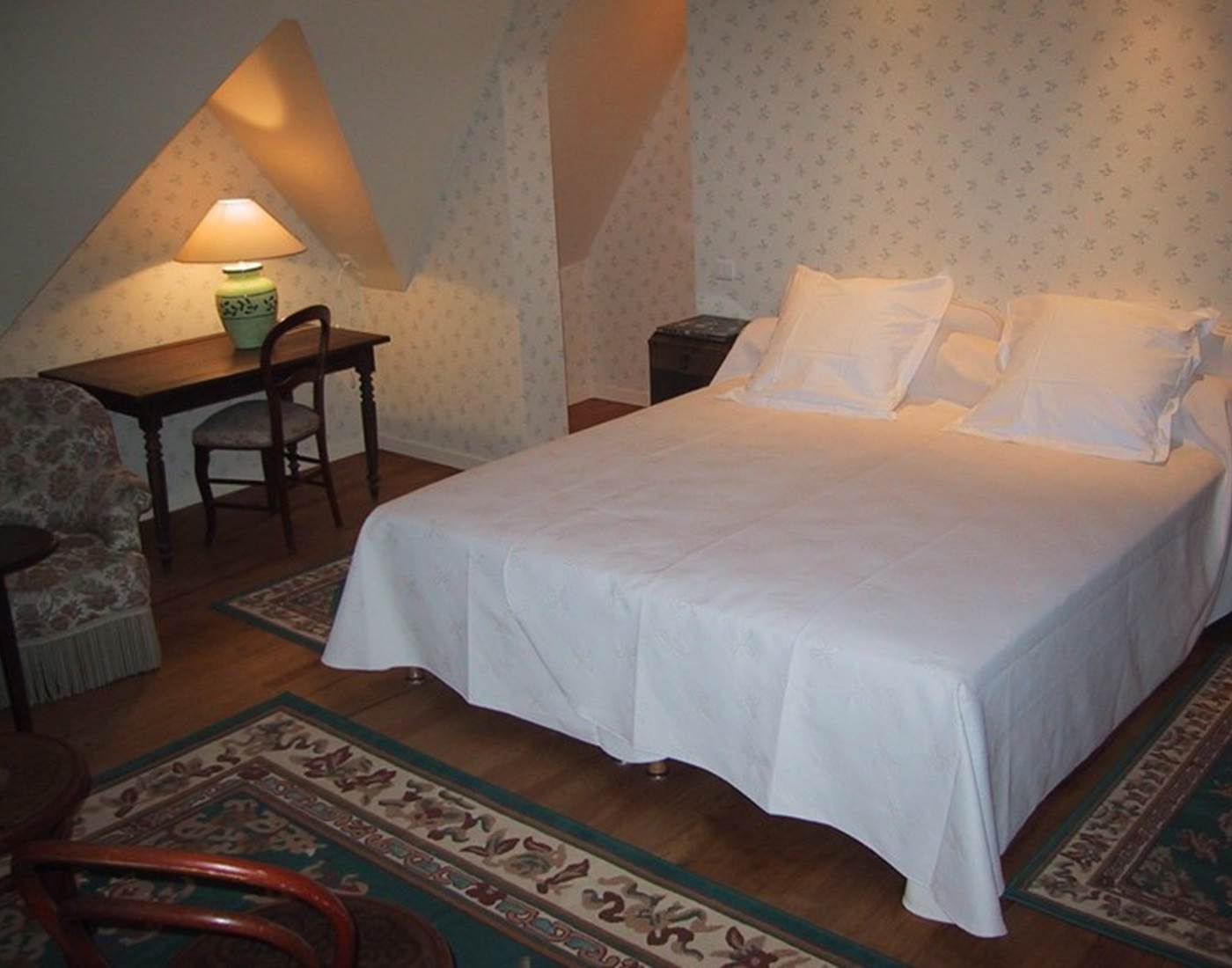 Château de Behen chambre Emeraude