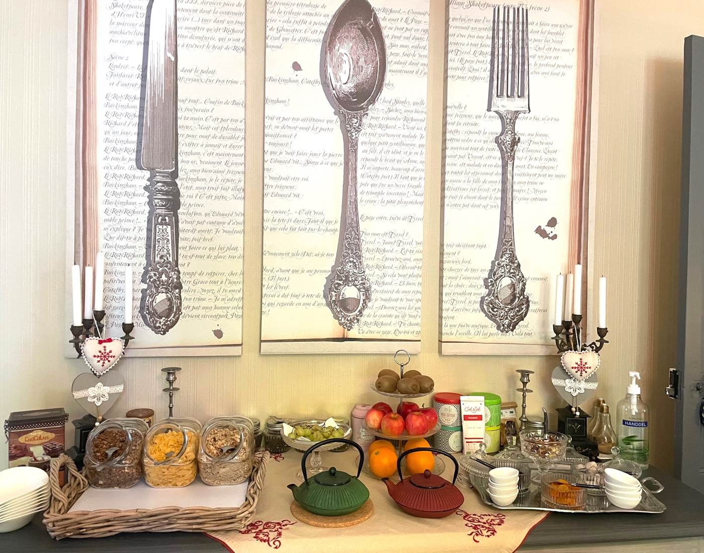 Buffet du petit déjeuner-page