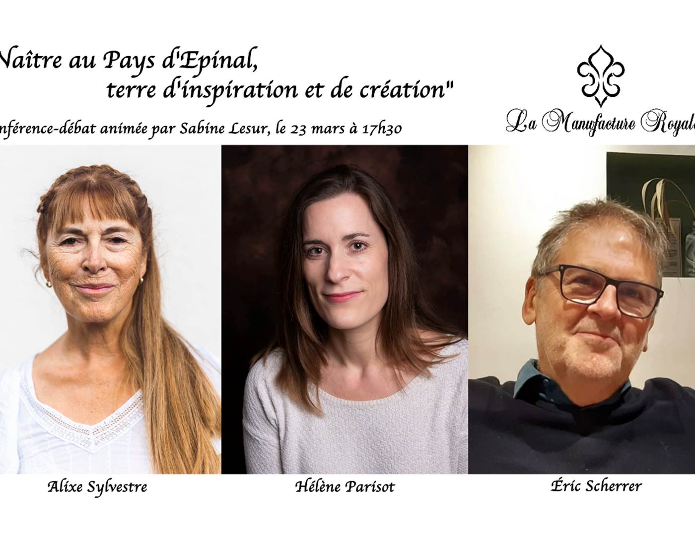 Conférence-débat : Naître au Pays d'Epinal, terre d'inspiration et de création