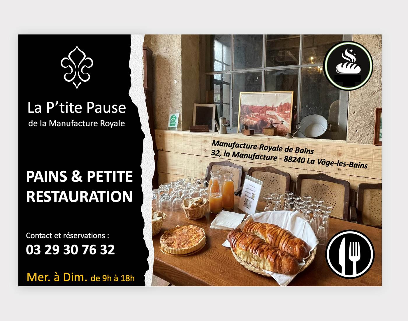 La P'tite Pause de la Manufacture