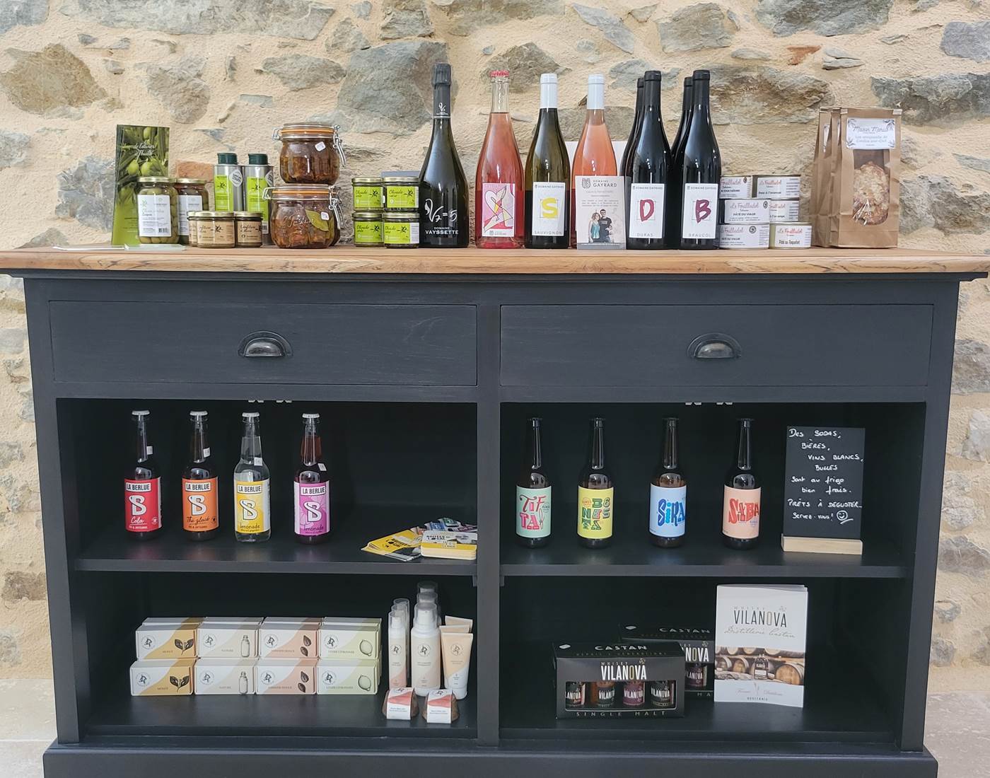 Parmi les autres produits locaux