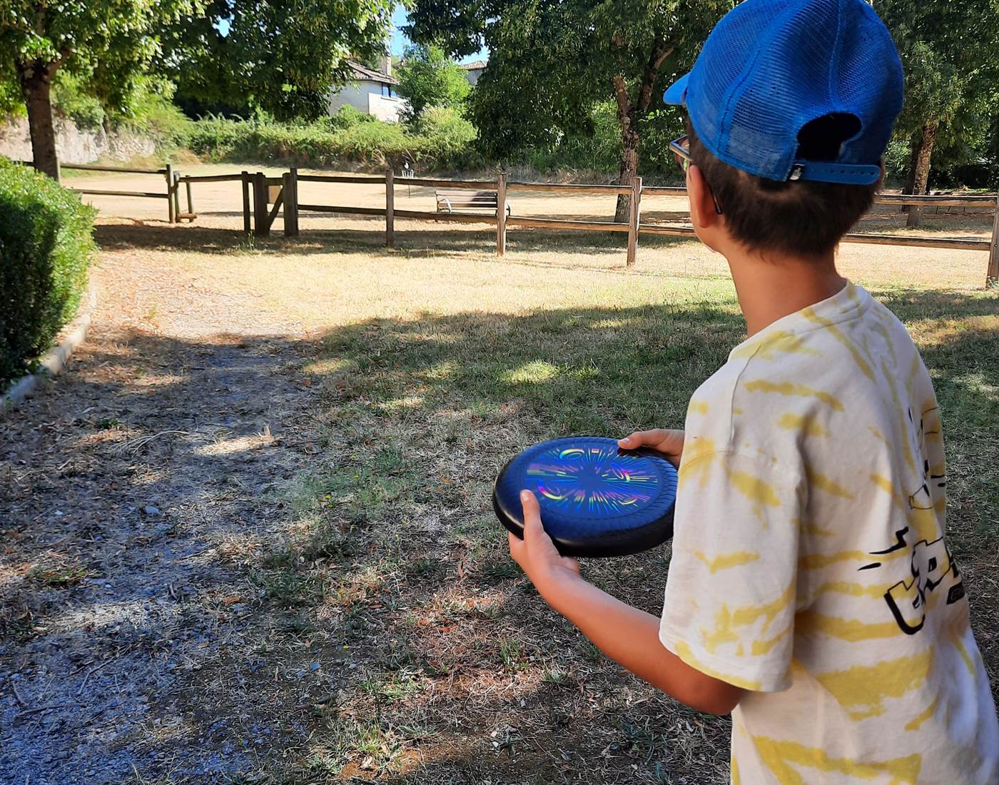 Discgolf en Colonie de vacances