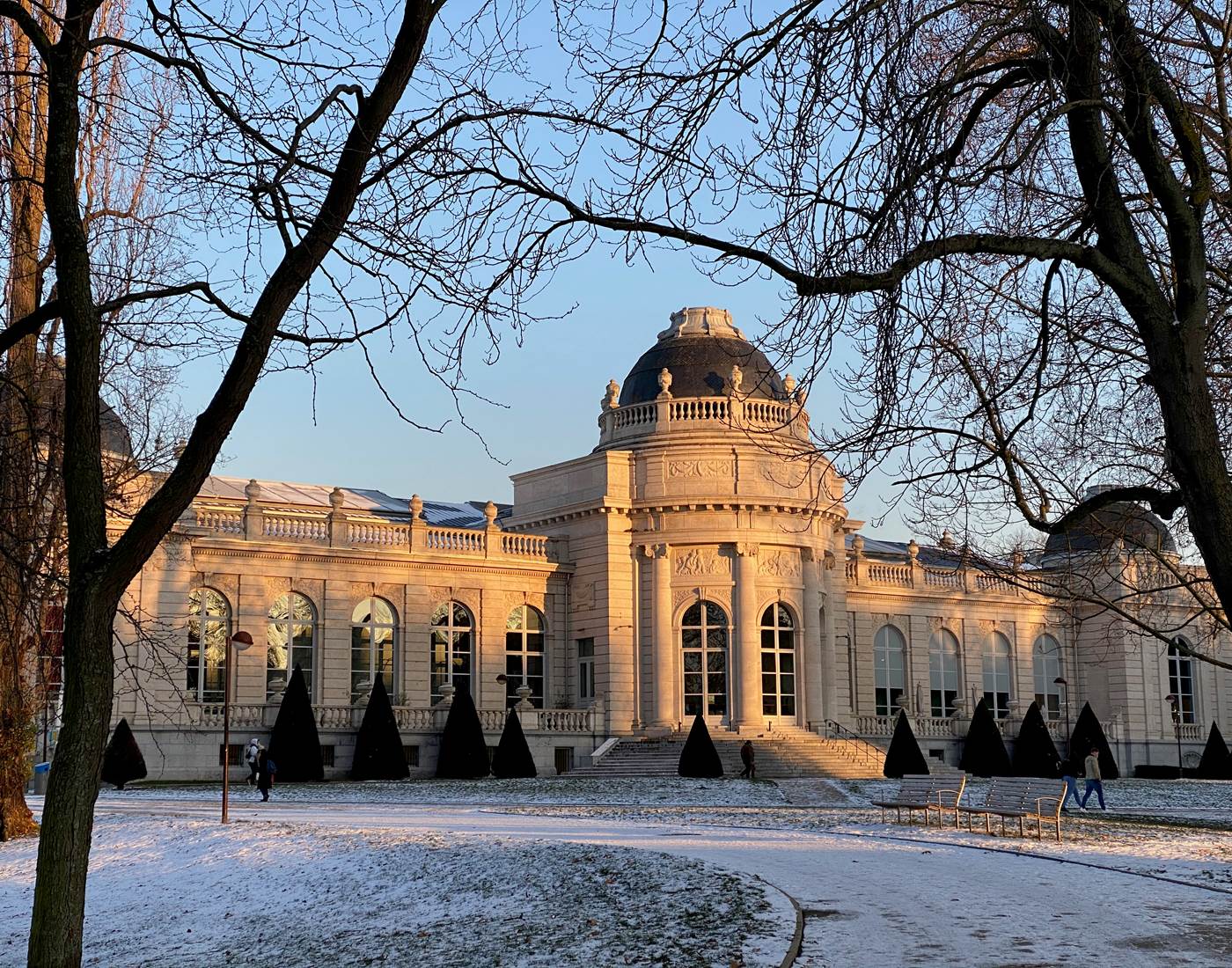 La Boverie sous la neige-page