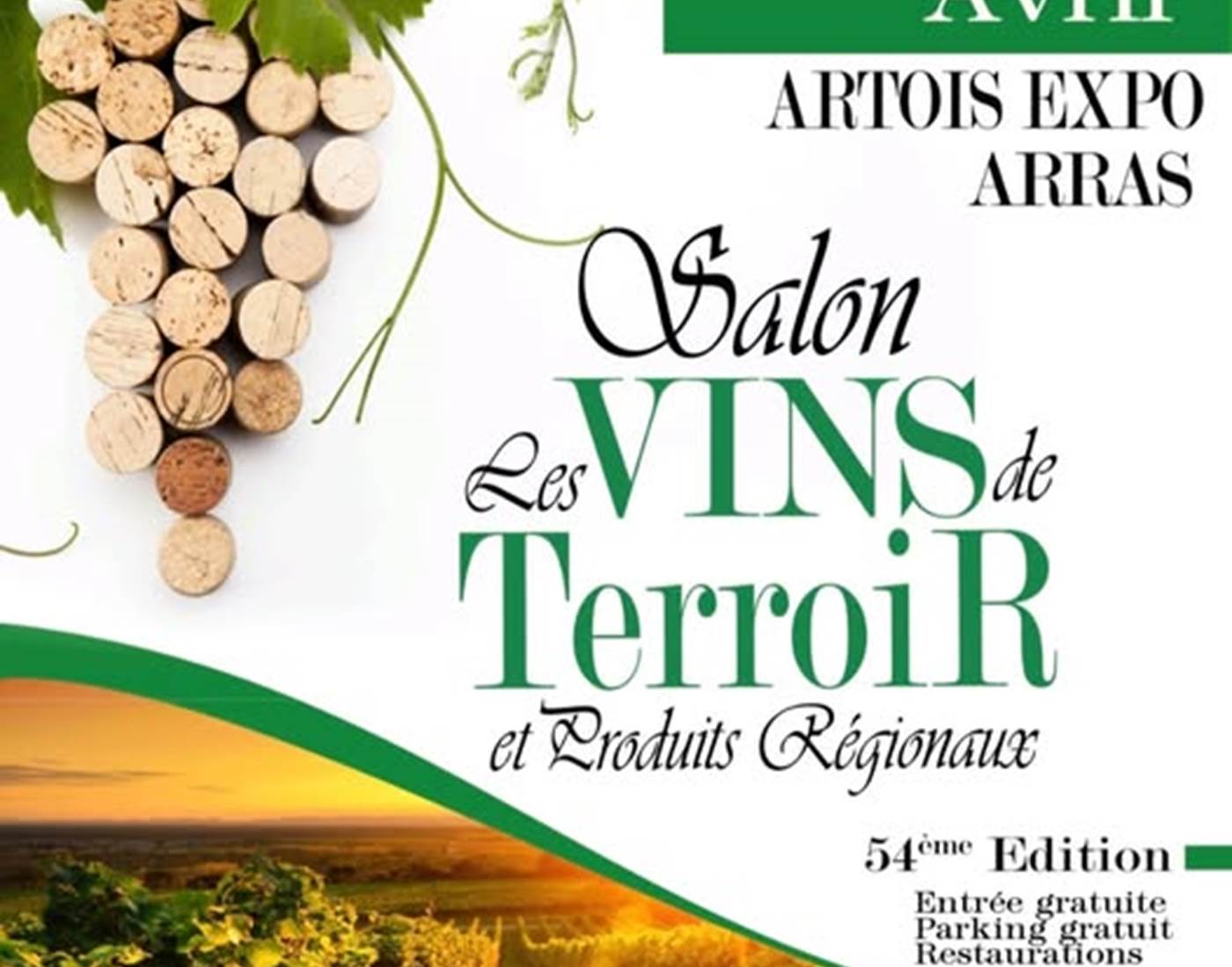 Arras salon des vins de terroir avril 2025