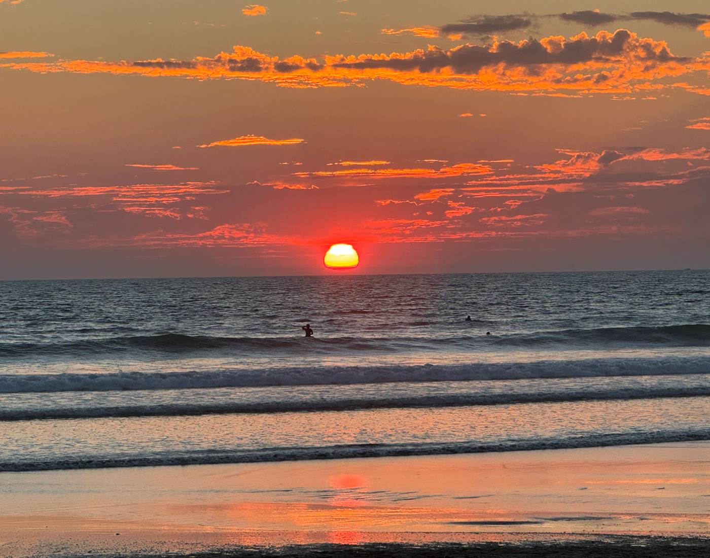 Coucher de soleil - Grande Plage de Saint-Trojan-les-Bains