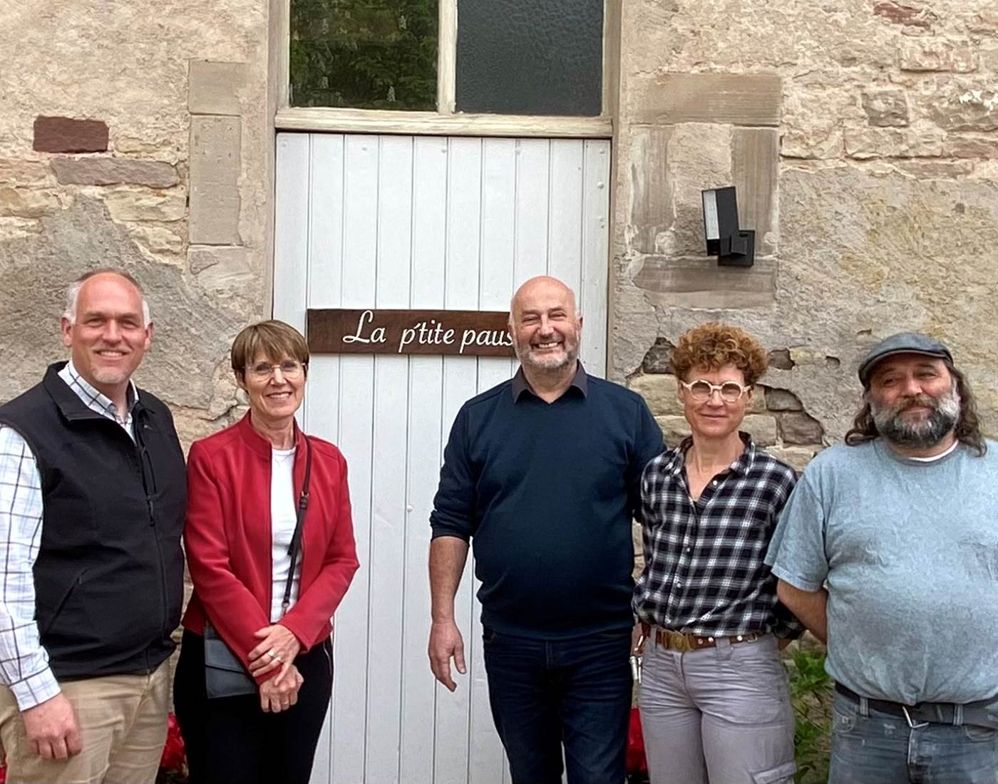 Inauguration de La P'tite Pause de la Manufacture