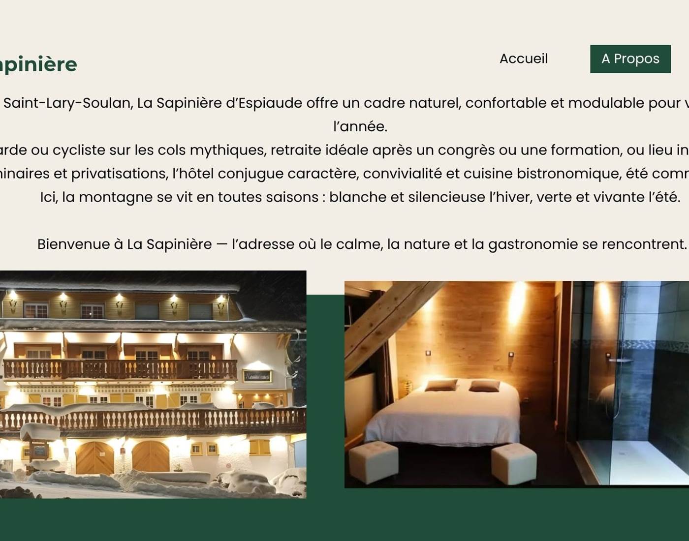 Séjour à Saint-Lary-Soulan : charme pyrénéen, confort et calme à La Sapinière d’Espiaude.