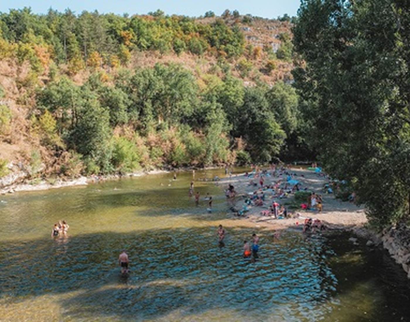 Baignade à Cabrerets Lot Tourisme- Teddy Verneuil 191014-151030