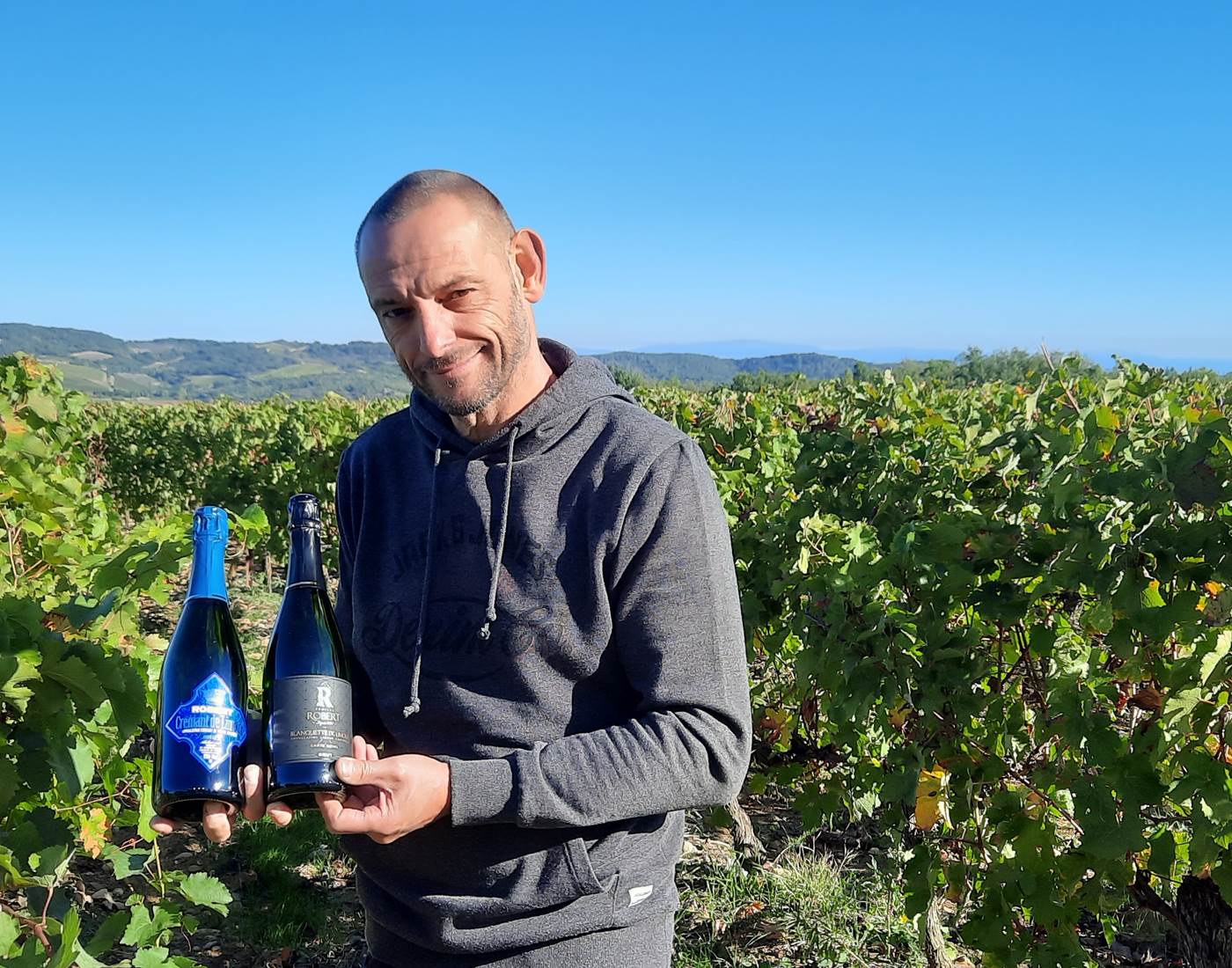 Les bulles pour la table d'hôtes des fêtes de fin d'année à Le Coq du Nord-Mailhac