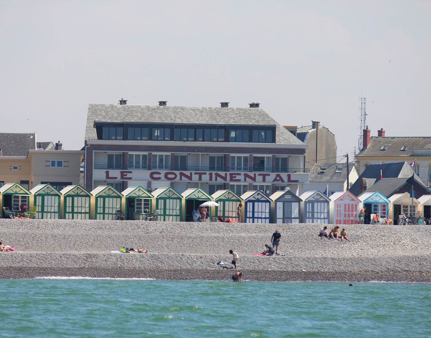 Le Continental vu de la mer