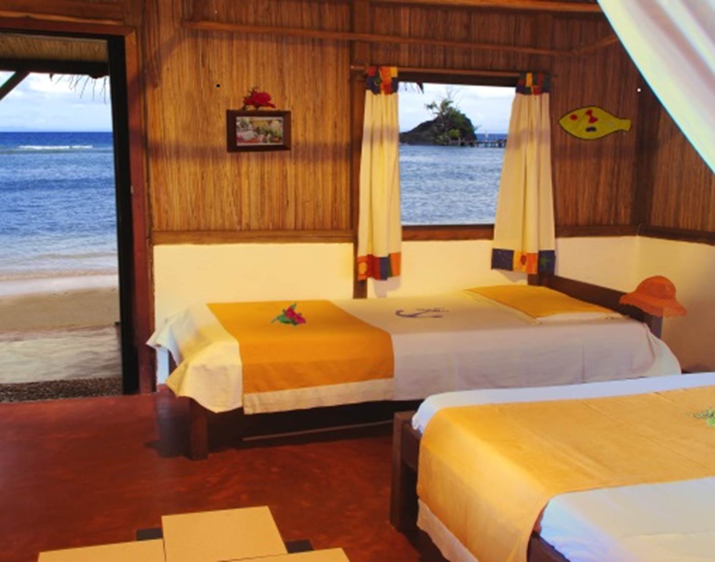 Bungalow vue sur mer