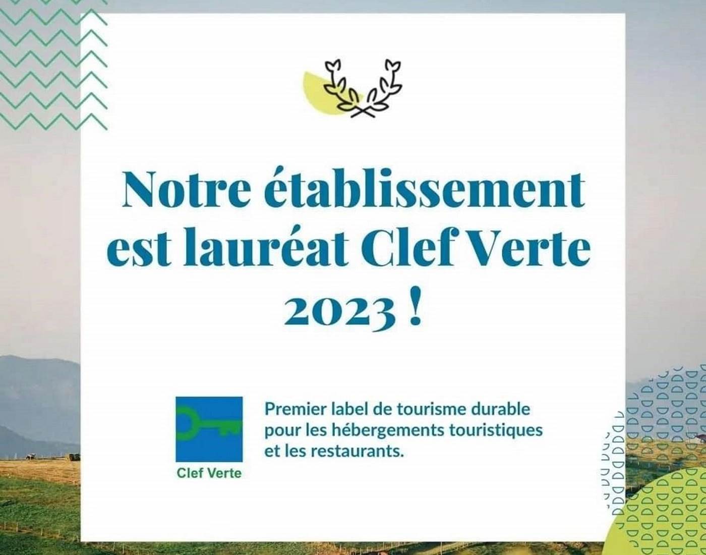Label Clé Verte pour un tourisme durable