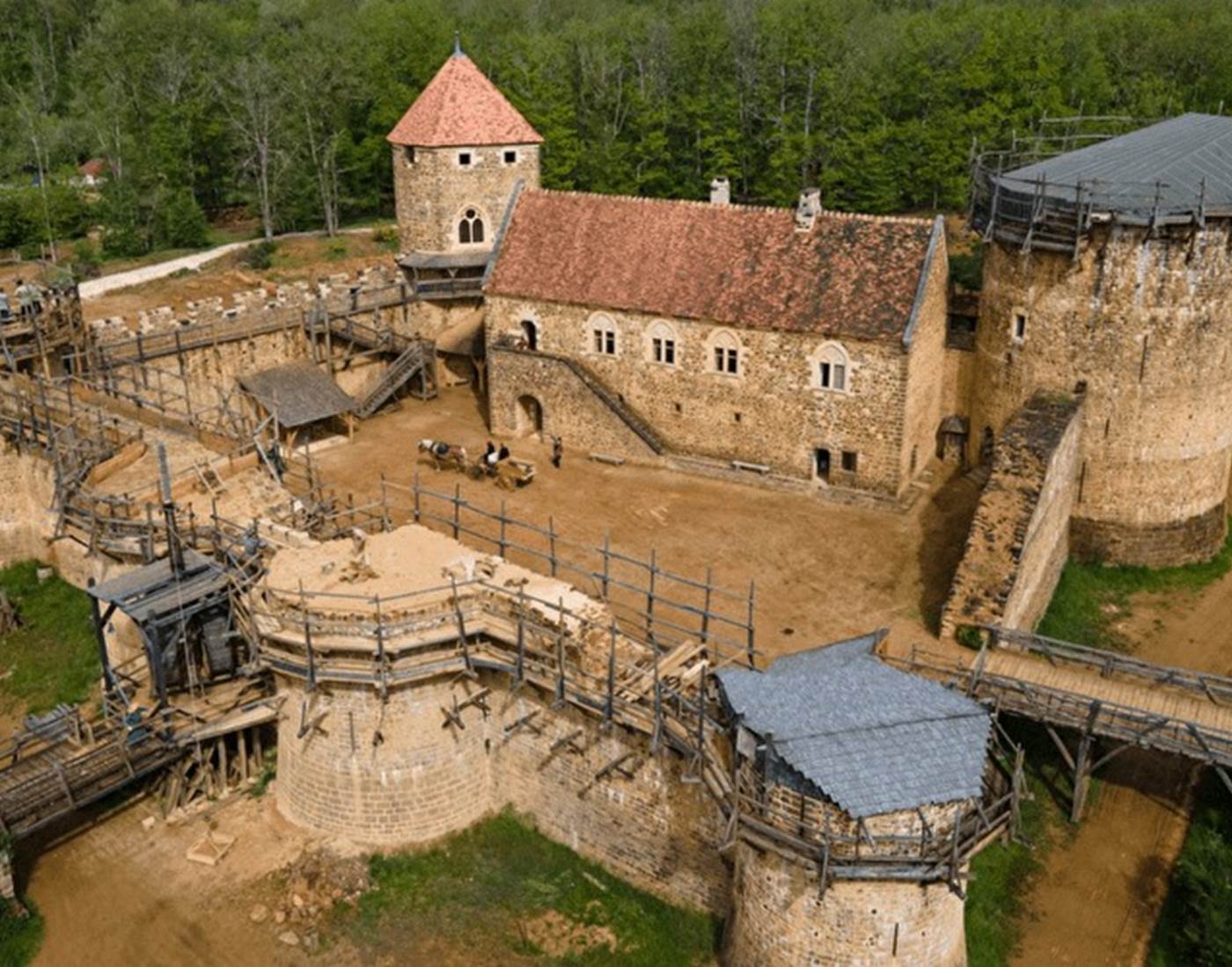 Le château de Guédelon