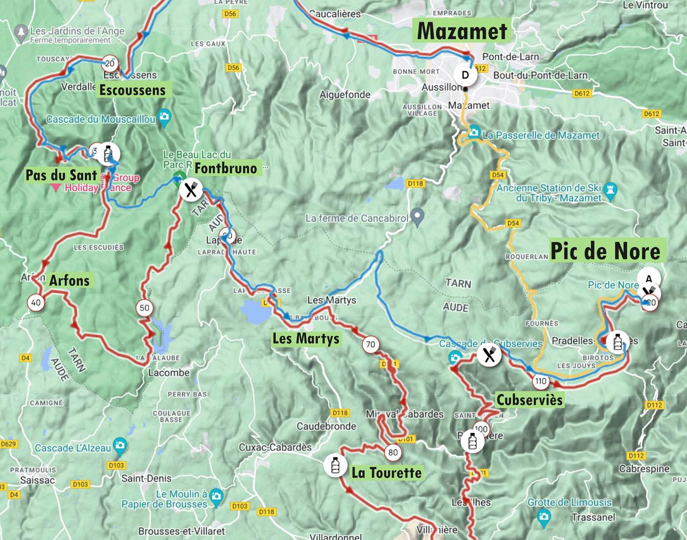 Parcours La Jalabert  22 Septembre 2024