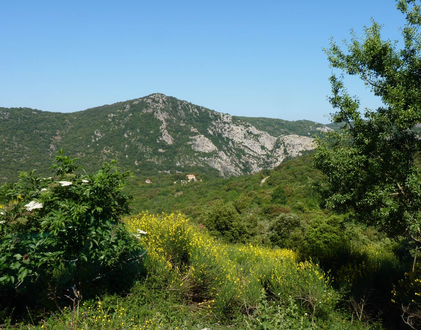 Panorama Prat de Mu devant les Gorges du Termenet