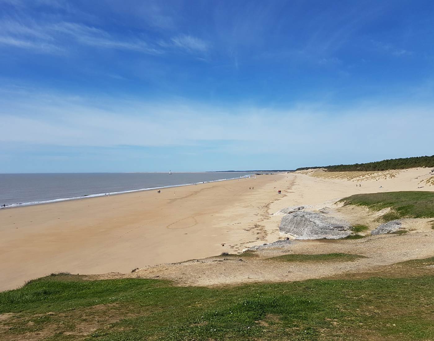 La plage de la Grande Côte
