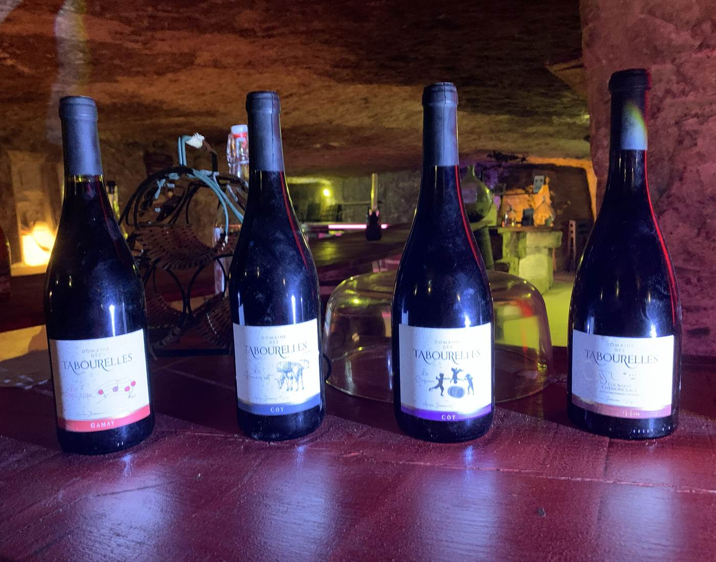 Troglo Degusto - vins Domaine des Tabourelles