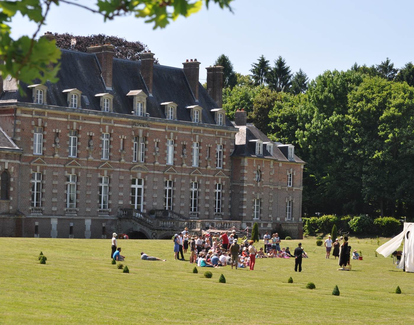 Spectacle au Château d'Auteuil