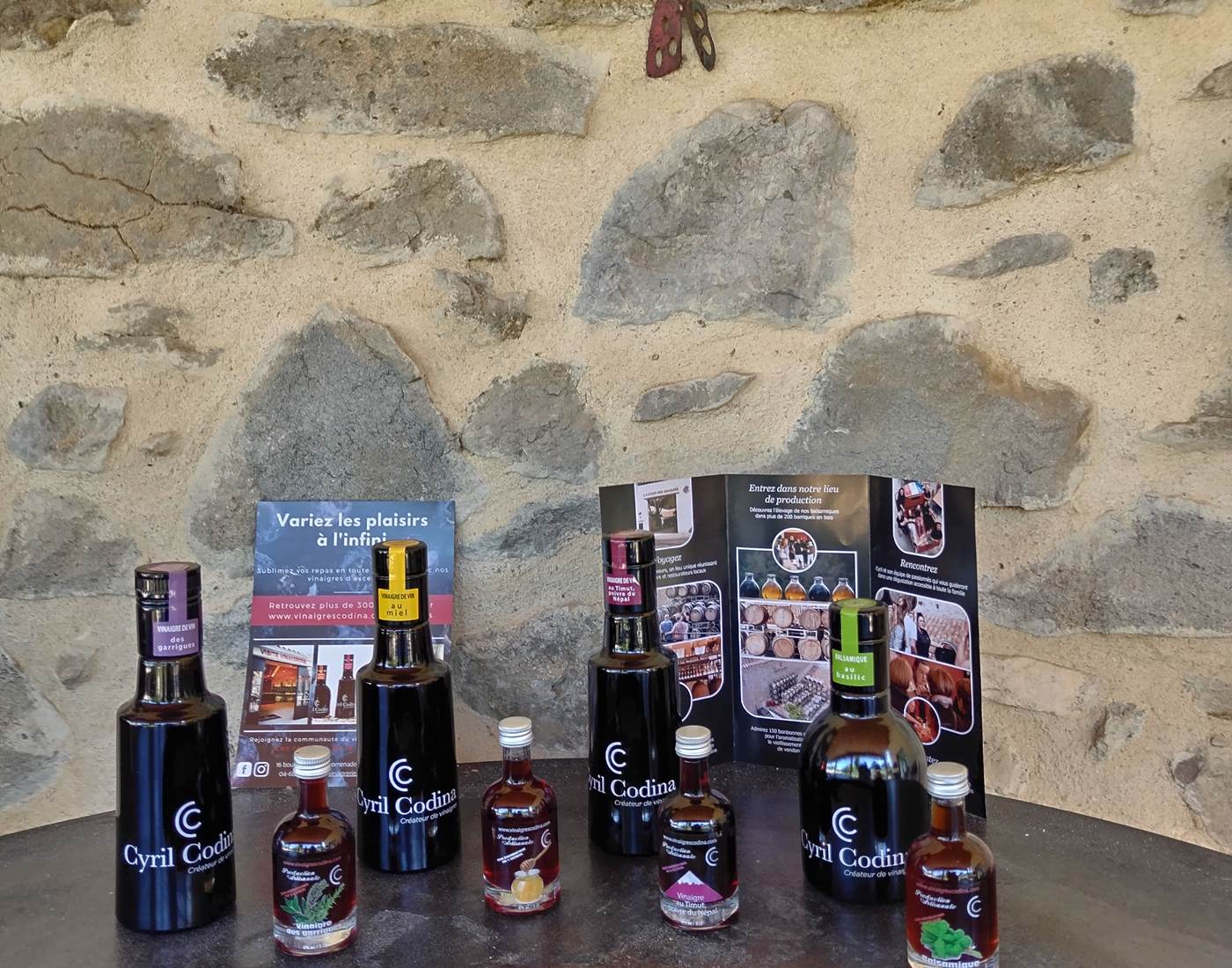 Vinaigre Cyril Codina à Le Coq du Nord-Mailhac