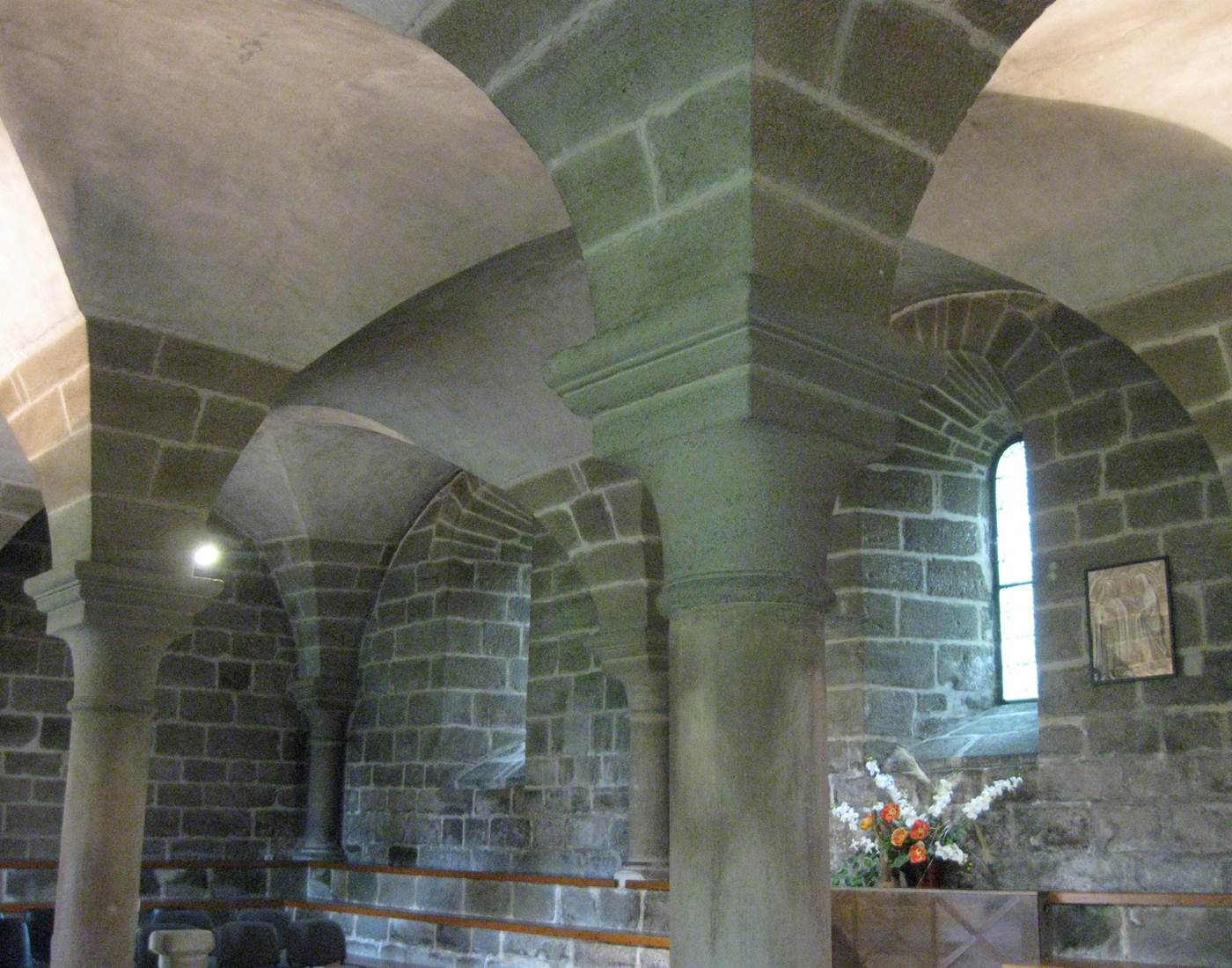 Aubazine abbaye salle capitulaire