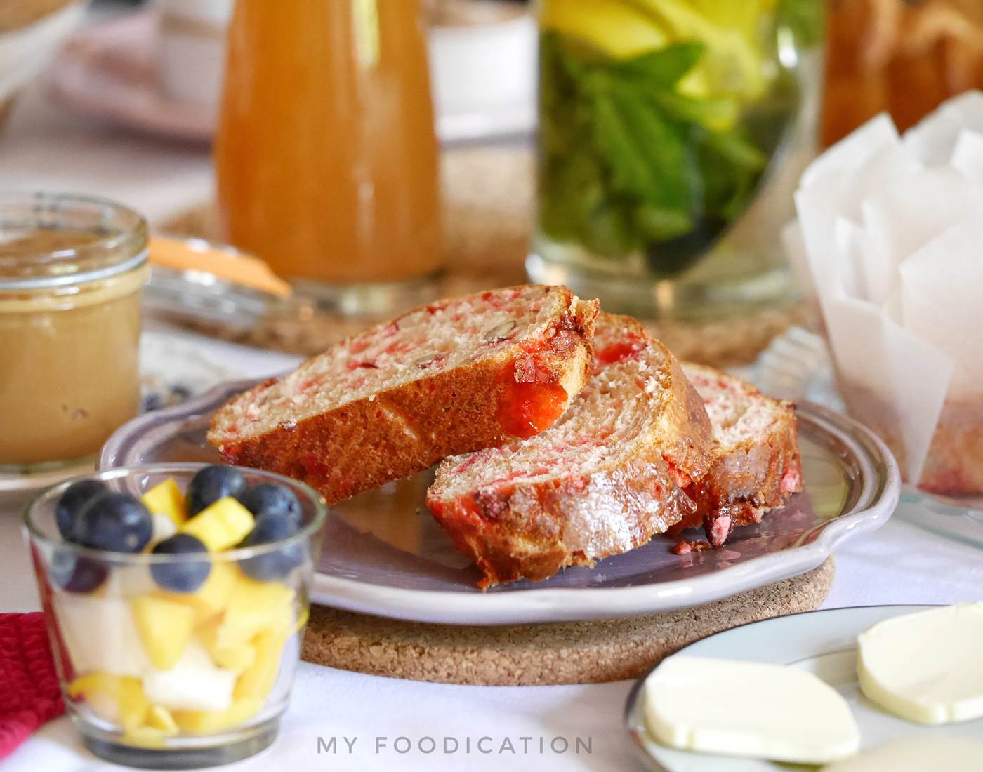 Brioche aux pralines