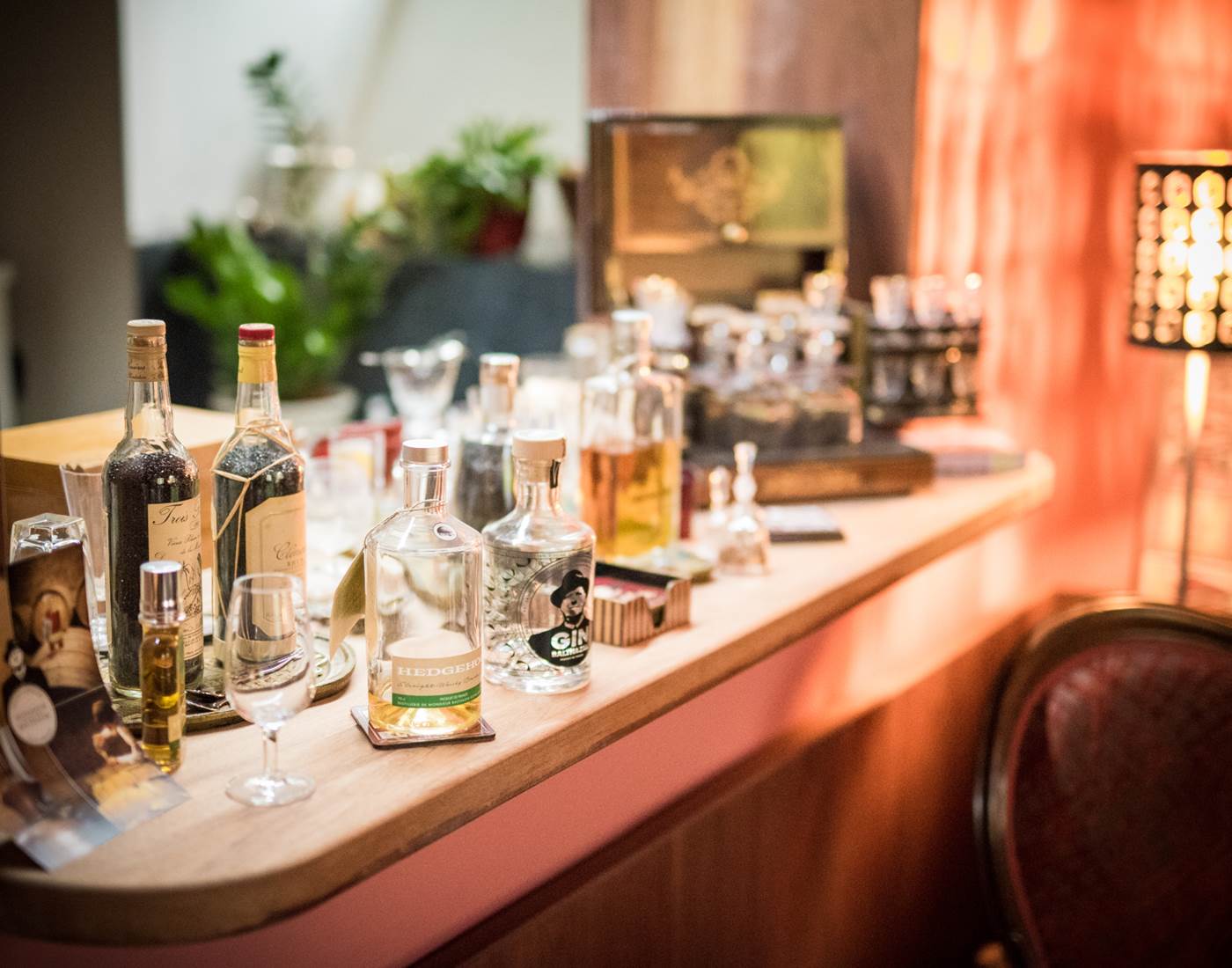 Liqueurs, verveine, Gin et whisky auvergnat