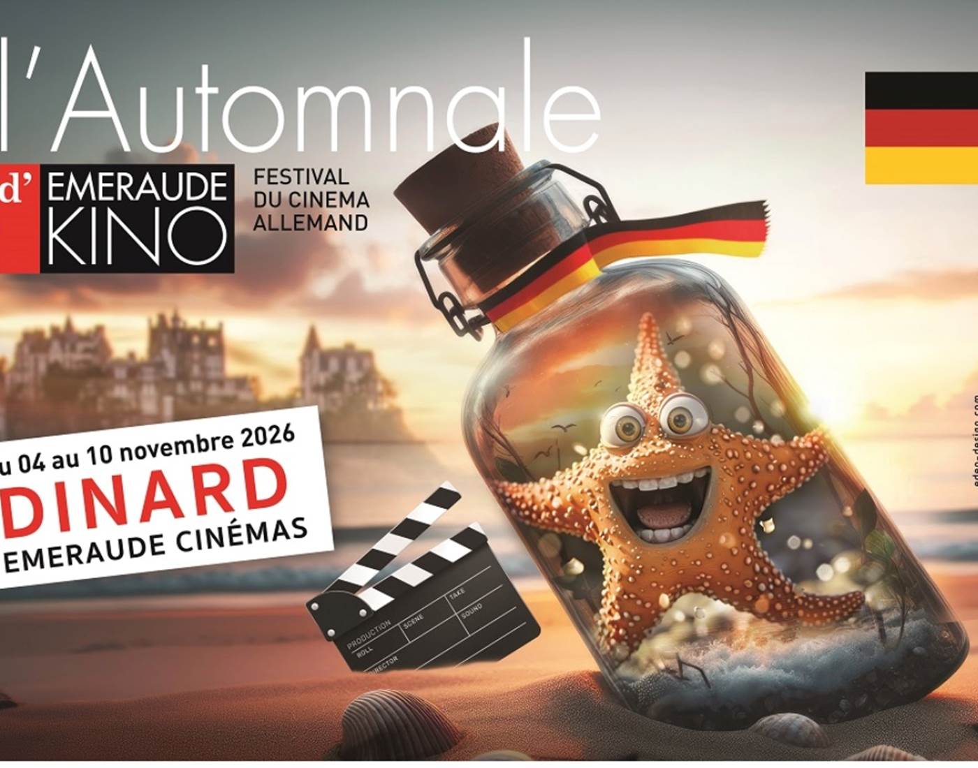 Clos de la Fontaine Dinard, festival du film allemand 2026